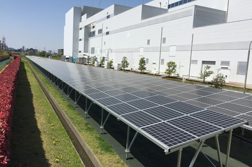 ローム浜松の太陽光発電システム