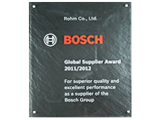 Global Supplier Award 2011/2012