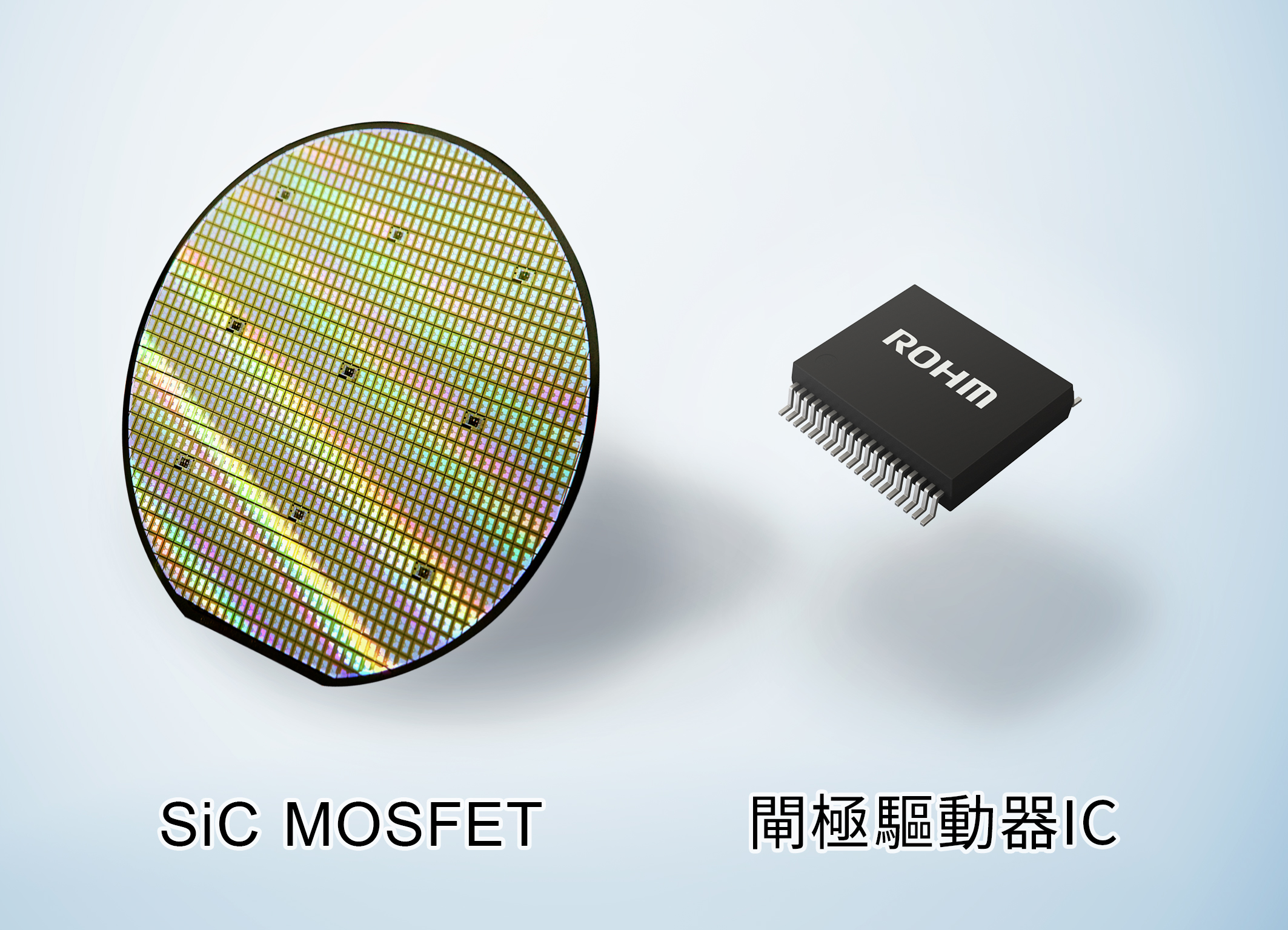SiC MOSFET,閘極驅動器IC