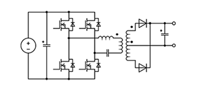 LLC Converter（Full Bridge, Diode Rectifier）